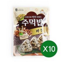 [맛있는풍경] 주먹밥 버섯 24g x 10봉, 없음, 상세설명 참조