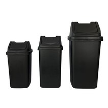 블랙휴지통 (무광) 8호 종량제봉투100리터실용량75L, 1개, 블랙(무광)