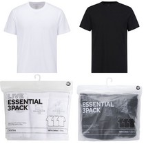 지오지아 라이브 에센셜 3PACK 반팔티 2종 택1 1235TR1201
