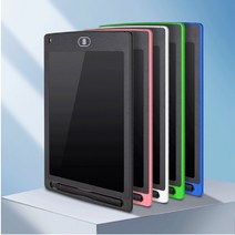 LCD 그림그리는 유아 드로잉 스케치 놀이 학원 전자 칠판 노트 패드 썼다지웠다, 블루(8.5인치)