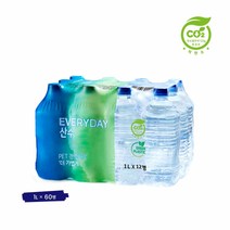 Imeco [산수] 에브리데이 산수 1L x 60병, 1