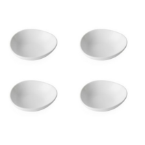 에라토 페블 조약돌 찬기 9cm, 화이트 색상, 8개