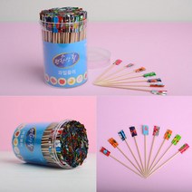 300p 과일꽂이 이쑤시개 이쑤시게 요지 과일꽂이 산적꽂이 과일픽 샌드위치꽂이 햄버거꽂이 디저트포크, ▷▶＜상품--상품선택＞◀◁