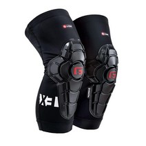 G-Form Pro-X3 산악 자전거 무릎 보호대 - 남성 및 여성용 무릎 패드 - 블랙 성인용 XS, Black, Adult XL