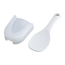 이노마타 밥주걱 흡착홀더 주걱꽂이 세트, 화이트(White)