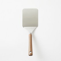 [JAJU/자주] 웜우드 핸들 뒤집개_23CM, 다크 브라운, 1개
