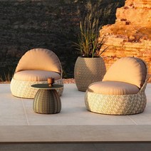 거실의자 라탄바스켓스툴 기타의자 왕골 미니 내추럴 벤치 a142, 싱글 소파(그린)