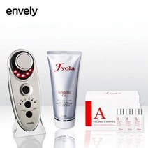(NS홈쇼핑) 앤블리 갈바닉 피부관리기+휘욜라 에스테틱 젤 200ml+비타민A 앰플 10mlX3 33258021 -, 1.단일옵션