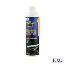 이엑스큐 듀얼액션 마스터피스 스텝1 수성컴파운드 500ml DA3080 1000방 초벌 스크래치 제거 7000방 수준의 광택도 수성타입, 1개