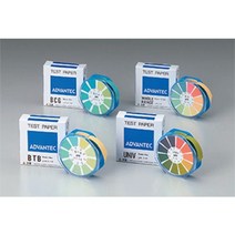 pH Paper 롤타입 ph(시험지 페이퍼 테스트) 리트머스시험지 UNIV WR BCG BTB / Advantec 어드밴텍, BTB(6.2-7.8)