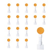 델리네이터 가드레일 H형 100파이 반사체 경고등 코너 도로 안전 표시 20개입, 백색 단면 / L100, 20개