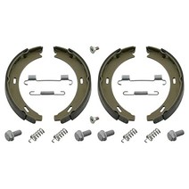 febi bilstein 02100 Brake Shoe Set for parking brake with additional parts Pack of 2