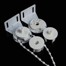 28mm 커튼 롤러 블라인드 쉐이드 메탈 코어 클러치 브래킷 코드 체인 수리 키트 1 세트