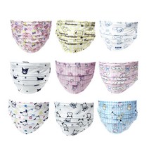 산리오 캐릭터 덴탈마스크 성인 마이멜로디 시나모롤 10개, 7포차코레인보우