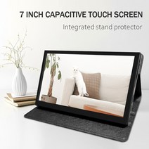 휴대용모니터 포터블 보조 ips 7inch screen hdmi touch module, 없음
