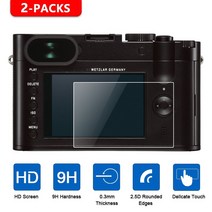 2Pcs Leica Q2 Q SL CL S C M M-P M10 M-E M9 M8 X Vario D-Lux D-LUX7 X1 X2 X-E 화면 보호기, M-E M8 M9 M9-P