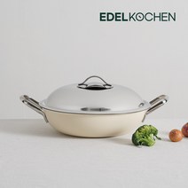 에델코첸 통3중 클래식L 편수/양수/전골 냄비/파티웍+스티머, 파티웍+스티머 28cm
