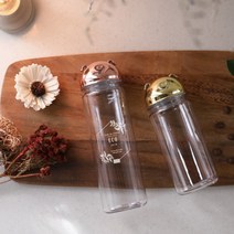 SG 국산 RD-09896 투명 피그 마이보틀 350ml 인쇄 판촉물 텀블러, 로즈골드