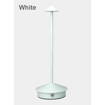 터치 LED 충전식 테이블 램프 레스토랑 바 호텔 커피 프로 Lampada Da Tavolo 장식, 01 WHITE_01 2500mAh