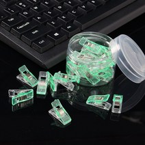 비투비월드 튼튼한 미니 사무용 클립 25p세트 문구 서류 문서집게