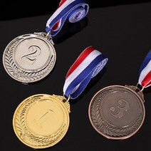 소품 목걸이메달 행사 금은동 1등 2등 3등 운동회 야유회 마라톤 시상, 1등 금메달