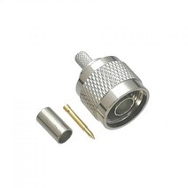 커넥터 N 수 플러그 프 RF 케이블 동축 어댑터 RG58 RG142 LMR195 RG400 1 개, 11-49PCS