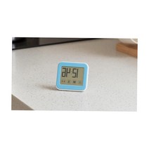 양문냉장고 자취방주방 요리용타이머 탕비실 자석타이머 커피타이머 조리용타이머 요리알람 냉장고부착, 화이트