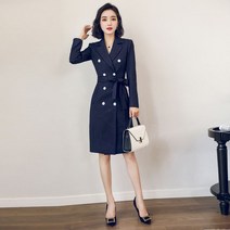 데스크유니폼 실장 사무직 안내데스크 아나운서룩 근무복 스트라이프 A01