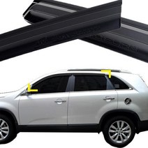 TKJ798154뉴쏘렌토R 썬바이저 스모그 뉴쏘렌토R튜닝 K-901-088