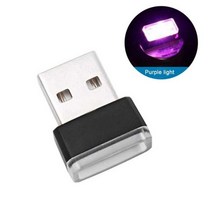 아크릴엠비언트 엠비언트무드등 엠비언트라이트 엠비언트라이트diy 7 색 미니 USB LED 조명 자동차 인테리어 장식 조명 분위기 주변 램프 USB 플러그 앤 비상 차량조명 9, 3 분홍빛이 도는 보라색, 협력사, 사진 색상처럼
