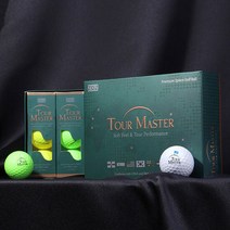넥센 투어 마스터 소프트필 퍼포먼스 프리미엄 골프공, 선택:투어마스터 컬러, 단품