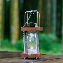 텐트마크디자인 빈티지 캔들 랜턴 보틀
