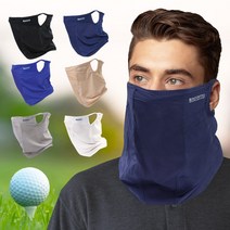 양면 메쉬 여름 햇빛가리개 귀걸이형 골프마스크 멀티스카프 자전거 햇빛가리개 오토바이마스크, 곤색, 민자