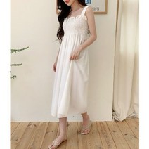 [winsome] 편안한 린넨 여성 랩 롱원피스 데일리룩