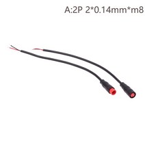 Ebike 액세서리 옵션 케이블 방수 커넥터 디스플레이 핀 기본 2/3/4/5/6Pin, 05 A