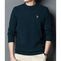 헤지스 라운드 솔리드 스웨터 니트 남성용 캐주얼 스웨터+사은품 증정