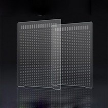 어항 투명한 친환경 아크릴 수조함 뚜껑 치어 격리 칸막이 백스톱 펌프 가림막 문주문제작, 기본