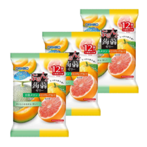오리히로 곤약젤리 멜론+자몽 12개입 x 3봉, 단품