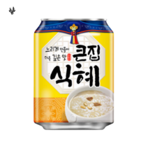 해태음료 큰집식혜 238ml 24캔, 1