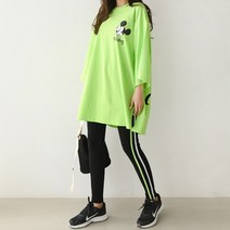 [드레스날다] 통통튀는 네온 트레이닝세트(set667)