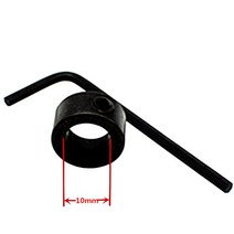 드릴 비트 깊이 스톱 칼라 세트 8mm/10mm 스크류 카운터 싱크 보어용 렌치 포함, 02 1x10mm collar wrench, 02 1x10mm collar wrench