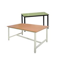 고정테이블 작업테이블 작업대 고정탁자 회의용테이블 공장테이블 공장작업대 교육용 수강용 도서관 매대, 1400x800 B형(LPM판)