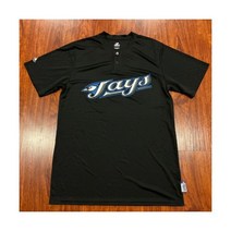 마제스틱 남성 토론토 블루제이스 BP 블랙 저지 셔츠 미디엄 M 야구 MLB
