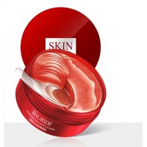 60 Pcs 아보카도 콜라겐 마스크 천연 모이스춰 라이징 젤 아이 패치 다크 서클 안티 에이지 백 스킨 케어, CHINA_red 2
