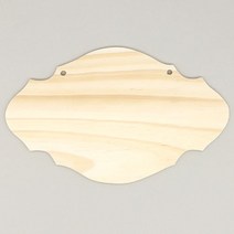 구름문패 원목반제품 25cm O-05-005