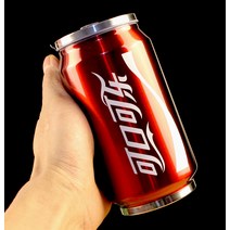 레트로 독특한 원피스 슈프림 스테인레스 텀블러, 레드 콜라 (300ML)