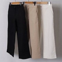클레이쇼핑 빅사이즈사랑해요 B985L103 내추럴면밴딩일자팬츠 MD 여자봄옷 여성여름옷 여자가을옷 여성의류