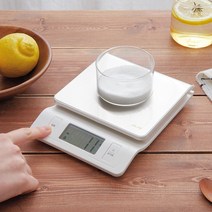 [JAJU/자주] 정밀하게 측정하는 주방저울, 실버, 1개
