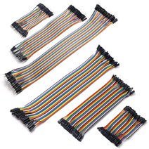 리드선 점퍼선 10cm 수수 LEAD WIRE CABLE 40Pin, 암수_길이