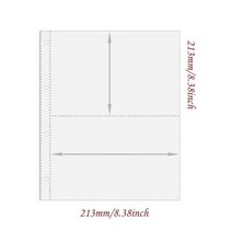 10 팩 A4 포토 앨범 클리어 슬리브 4x6 인치 탑로더 포토카드 엽서 바인더 시트 리필 페이지 2 4 6 9 포켓 PVC 무료, 2 pockets 10pcs